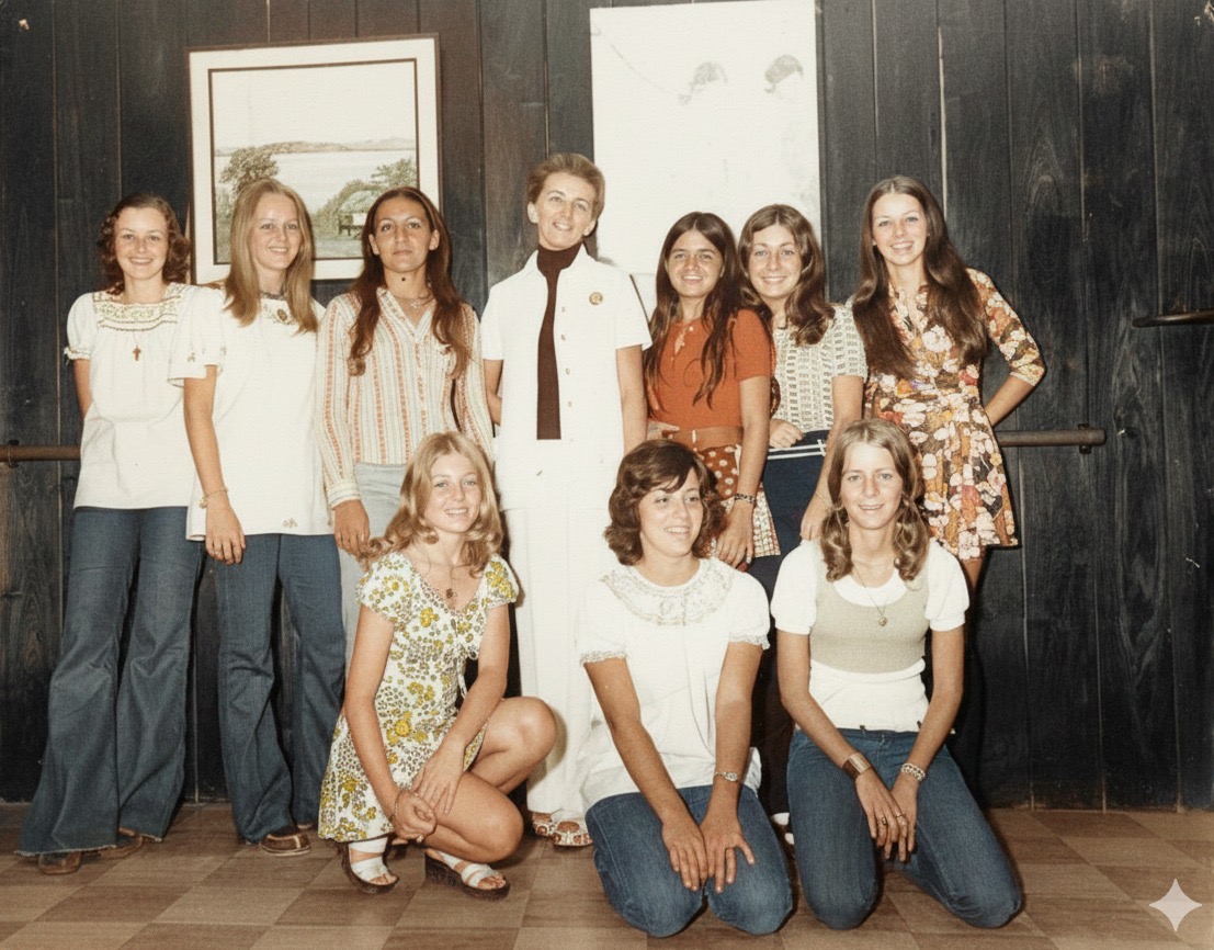 Diverse group of young people collaborating on an art project together