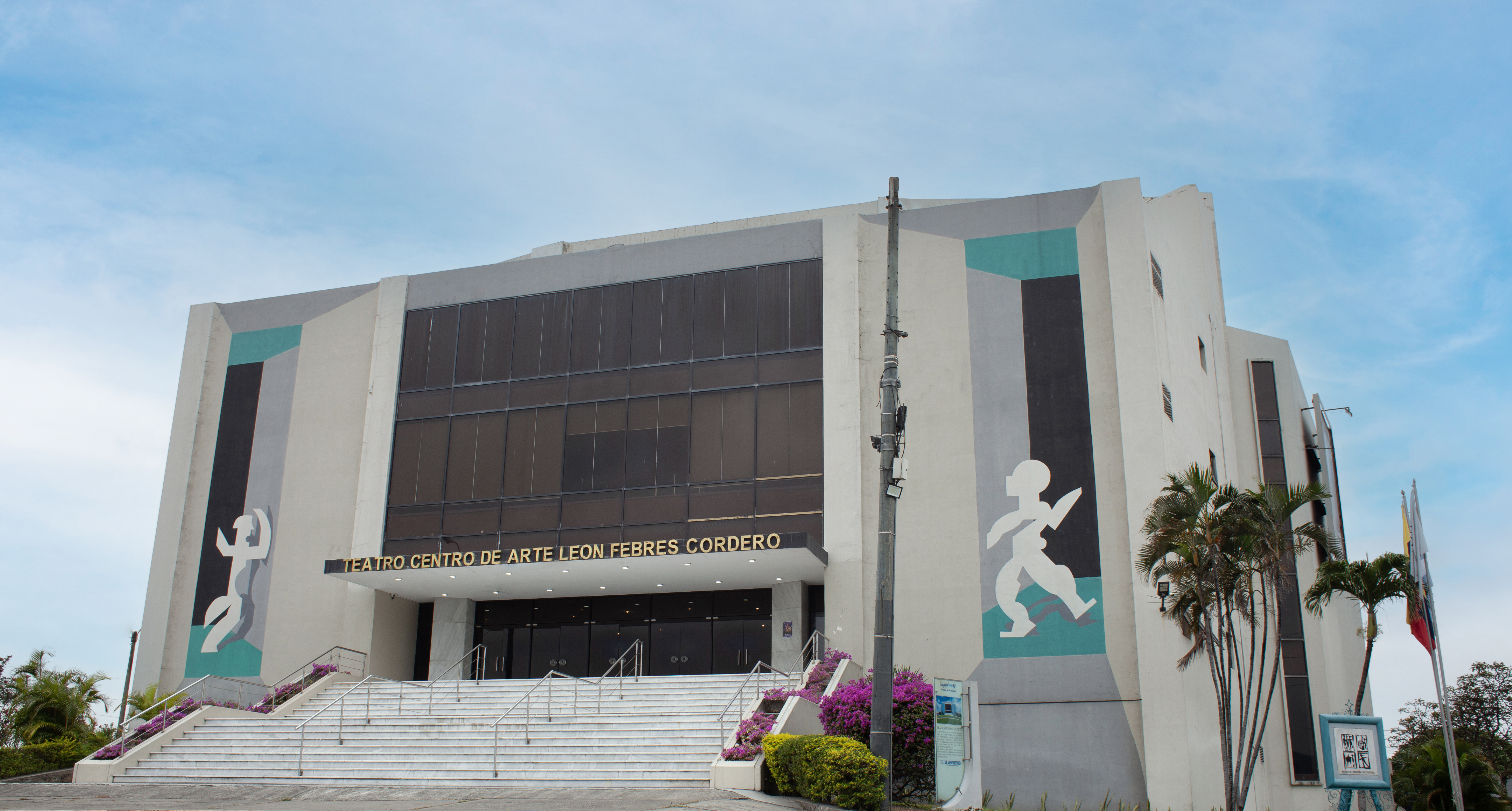 Beautiful theater interior with elegant architecture and ornate details